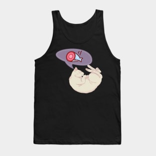 Cat dreaming Tank Top